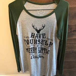 Christmas 3/4 Sleeve Shirt